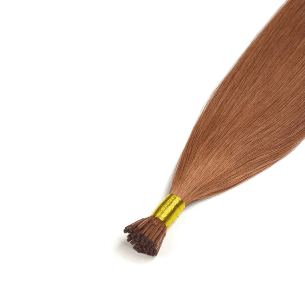 Vaalea Auburn (#30) Remy Royal I-Tips -hiuspidennykset