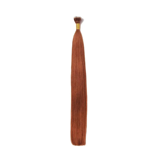 Dark Auburn/Copper Red (#33) Nano Ring Hair Extensions
