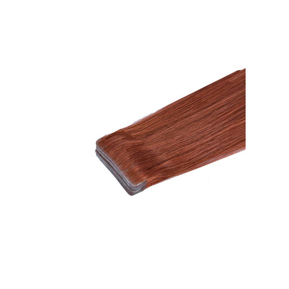 Dark Auburn #33 Remy Royale Invisible Tape: Attachment method