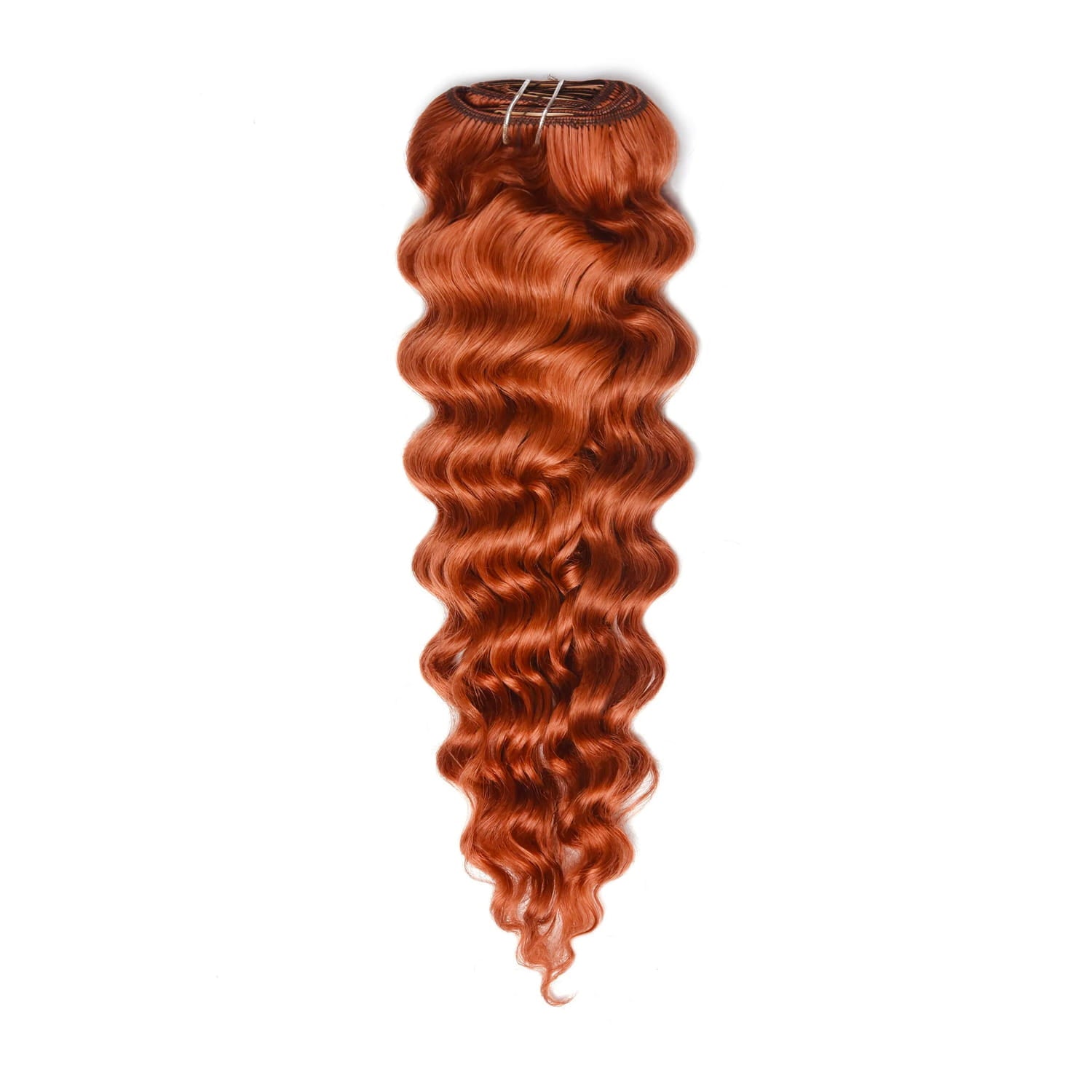 Flaming Ginger Curly Clip Hair Extensions