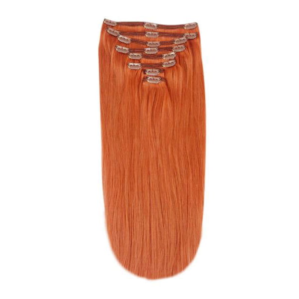 Flaming Ginger Full Head Clip Hair Extensions