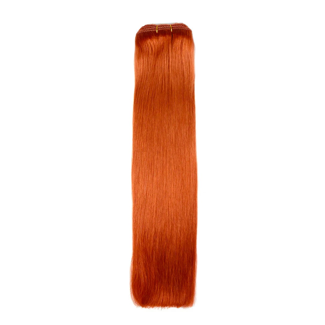 Flaming Ginger Remy Royale Double Drawn Weave Extensions
