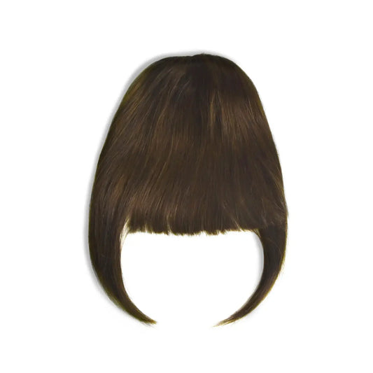 Medium Brown Clip In Fringe (#4)