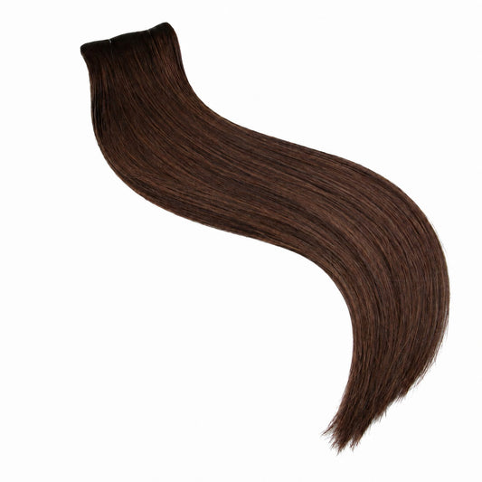 Remy Royale Tape Weft Hair Extensions - Medium Brown (#4)