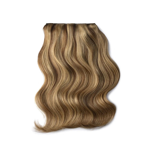 Hazelnut Brondie (#6/27) Double Wefted Full Head Clip In Hair Extensions