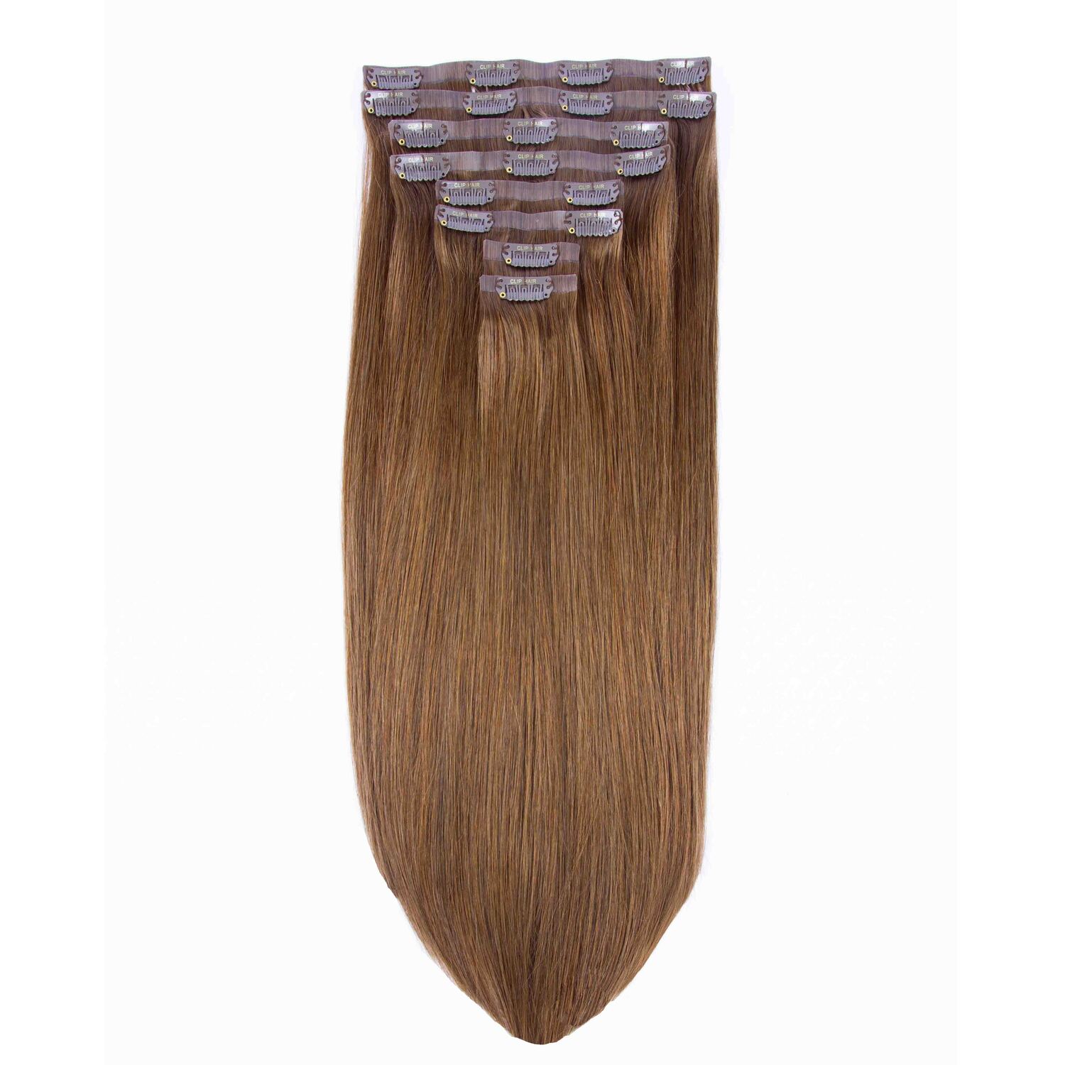 Light Double Drawn Seamless Clip Hair Extensions