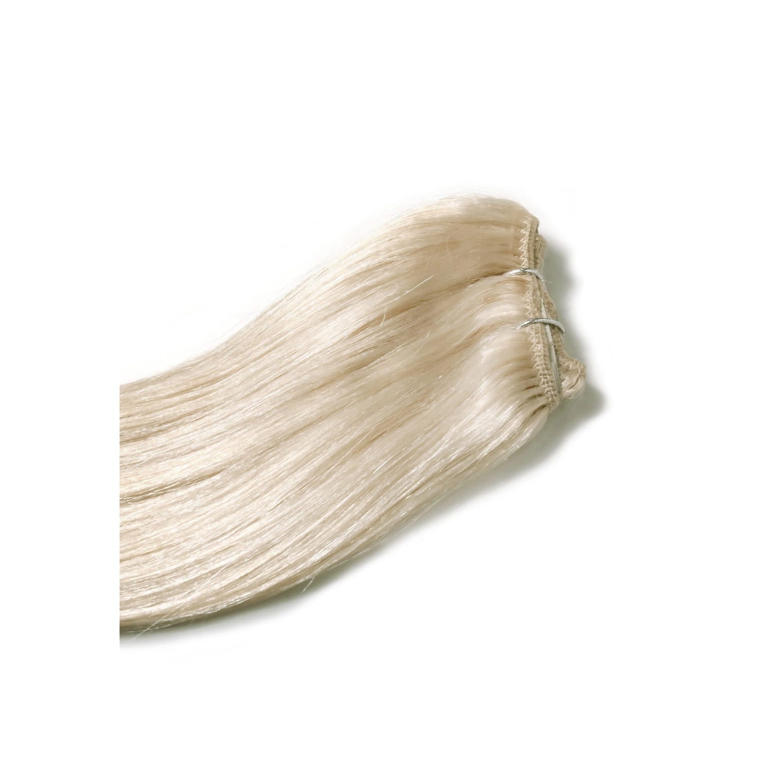 Lightest Blonde (#60) One Piece Top-Up: Extension close up