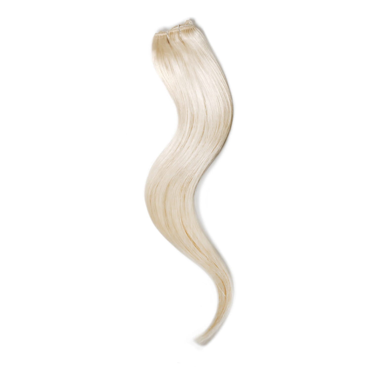 Lightest Blonde (#60) One Piece Top-Up: Full extension