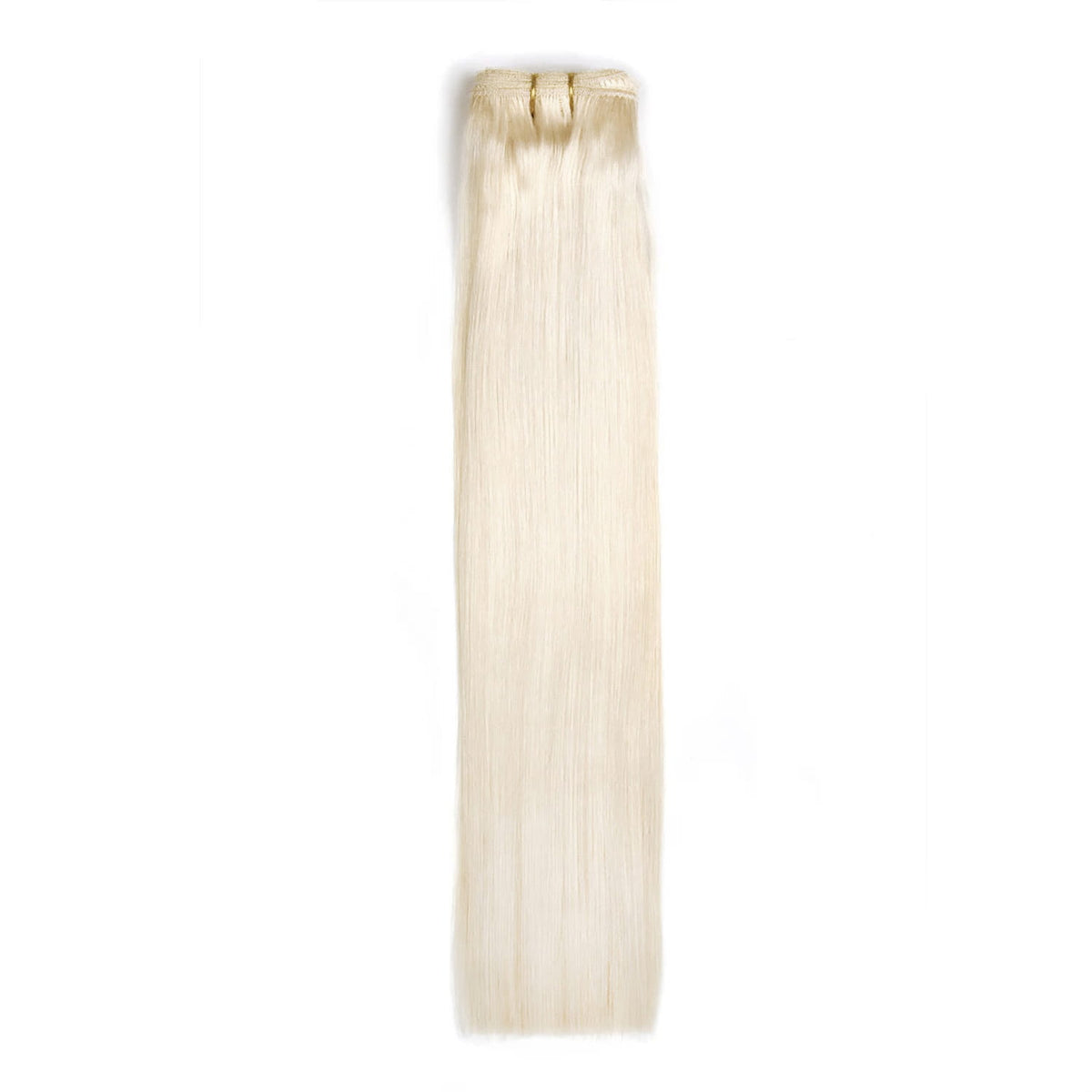 Remy Royale Double Drawn Human Hair Weft Weave Extensions Lightest Blonde