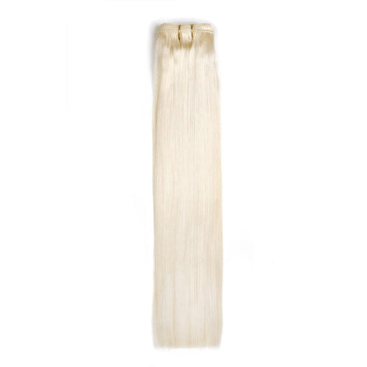 Lightest Blonde (#60) Remy Royale Hair Weft: Full extension