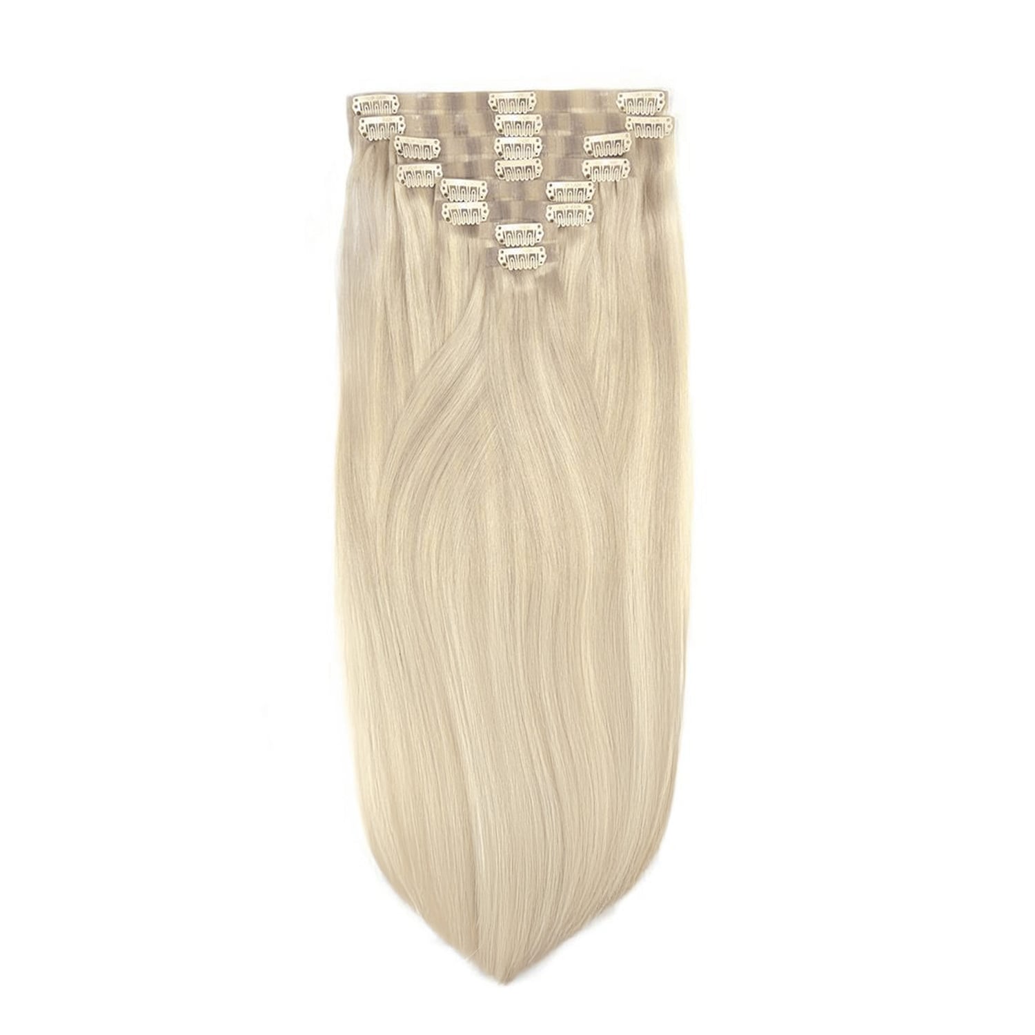BlondeMe Double Drawn Seamless Clip Hair Extensions