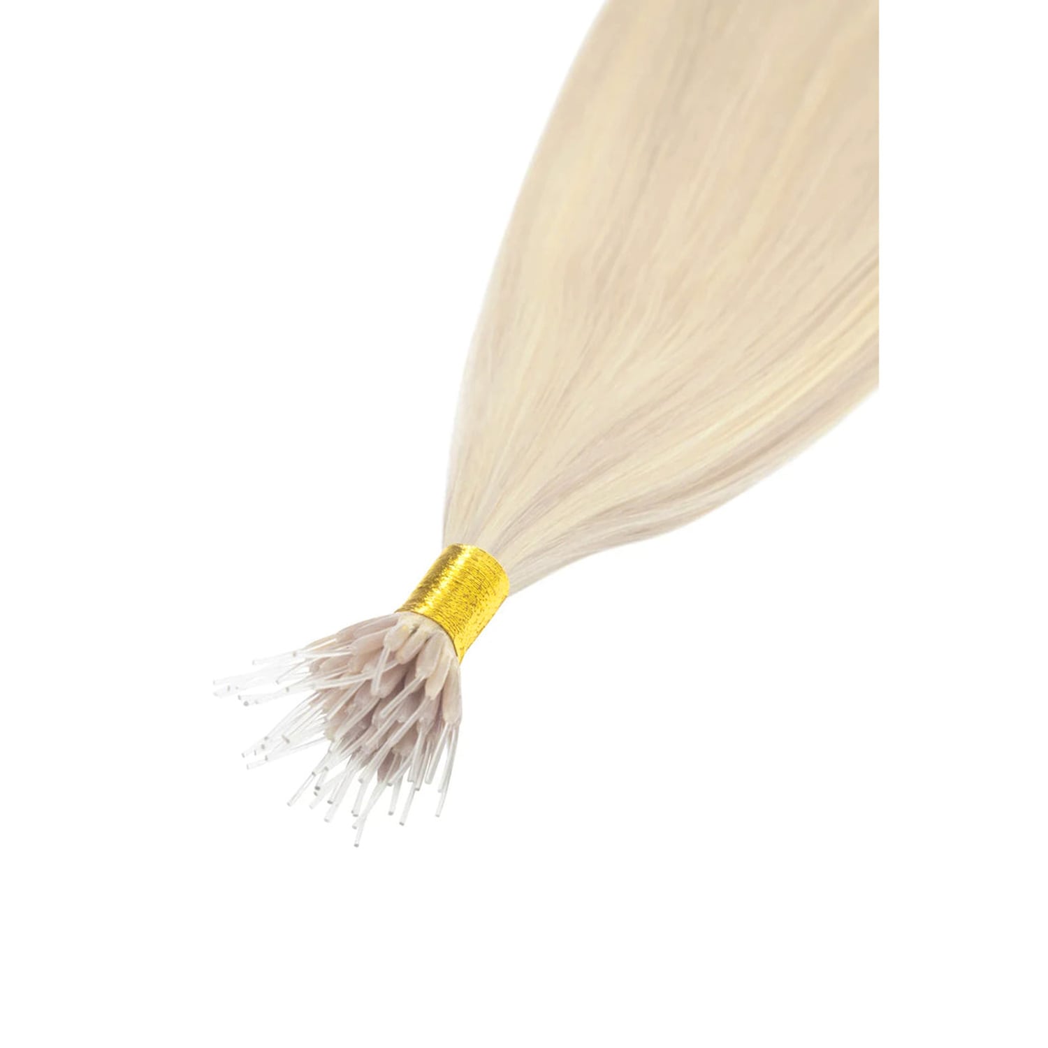 BlondeMe (#60/SS) Remy Royale Nano Bond Hair Extensions: attachment method