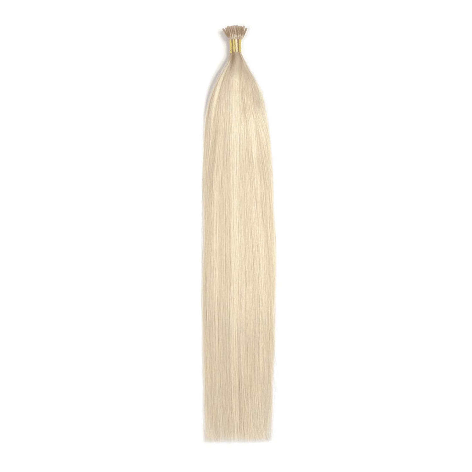 BlondeMe (#60/SS) Remy Royale I-Tip Hair Extensions: full extension