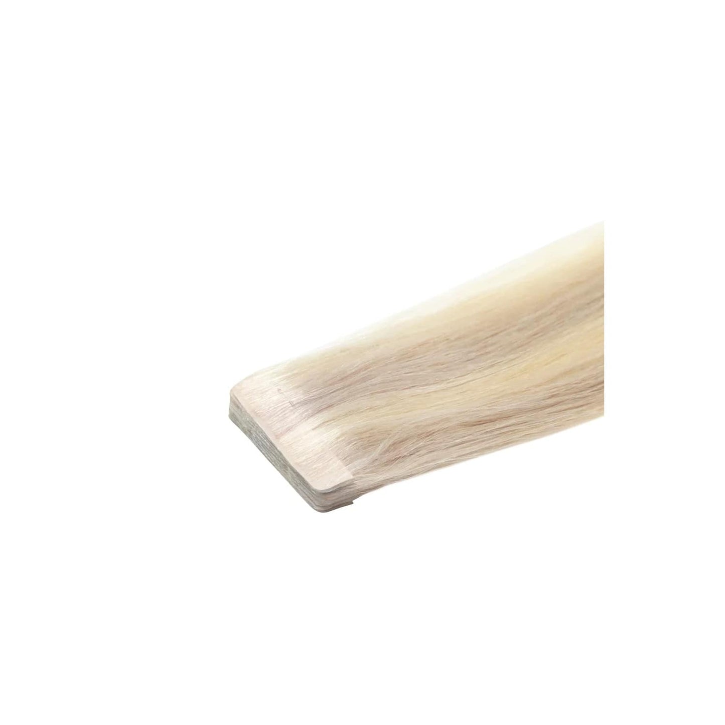 BlondeMe (#60/SS) Remy Royale Invisible Tape In Hair Extensions: close up