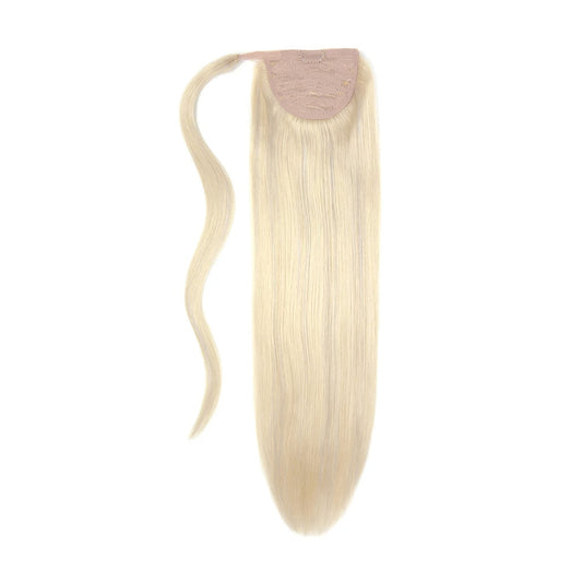 BlondeMe (#60/SS) Wrap Around Ponytail Hair Extensions: full extension