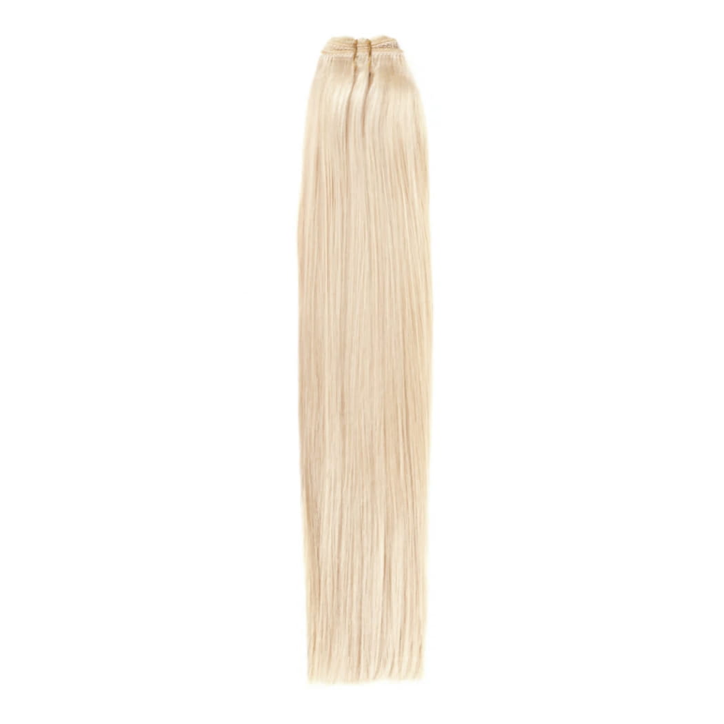Bleach Blonde Remy Royale Double Drawn Weave Extensions