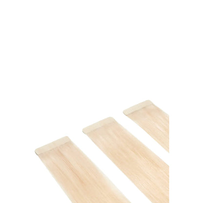 Bleach Blonde (#613) Remy Royale Tape In Hair Extension: attachment method