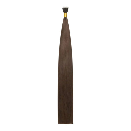 Mousey Brown (#6B) Nano Ring Hair Extensions