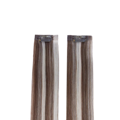 Oak Brondie Halo Hair Extensions Side Pieces