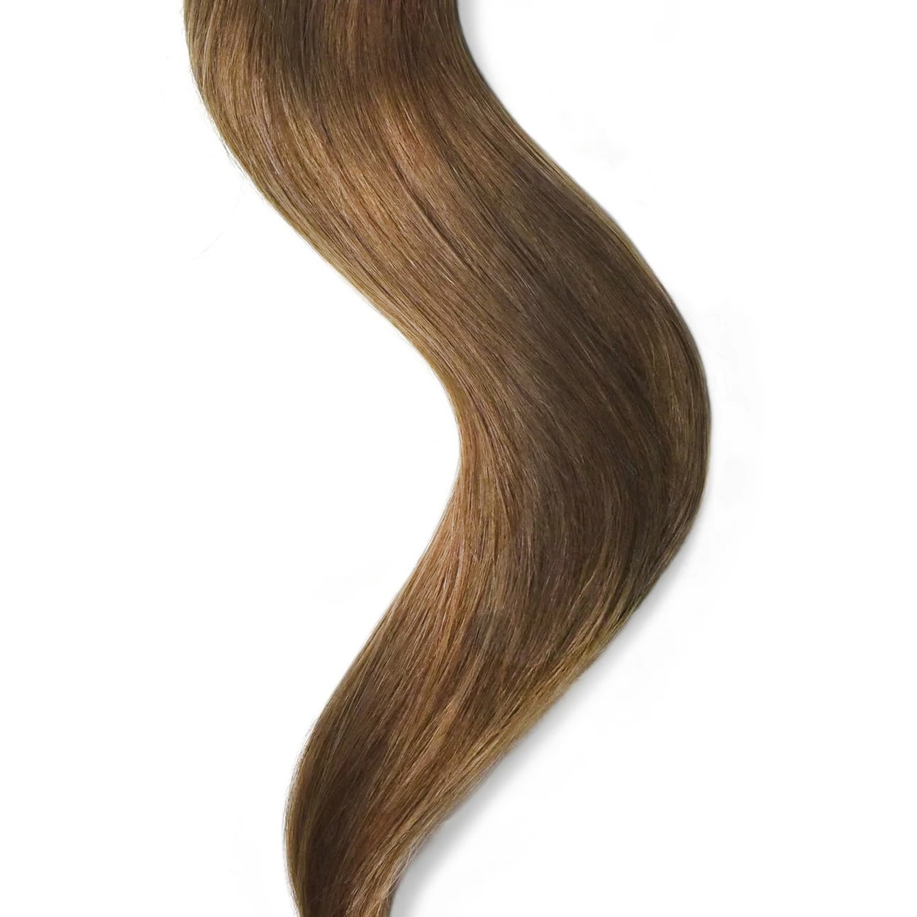 Tape In Hair Extension Medium Ash Brown (#8): Extension cropped