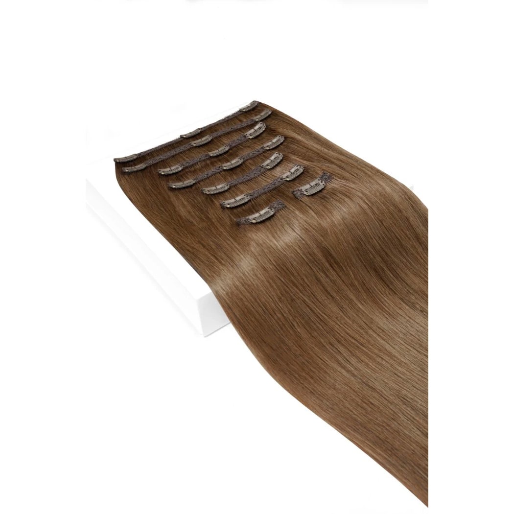 Ultra Volume Hair Extension Medium Ash Brown (#8): Hair Extension