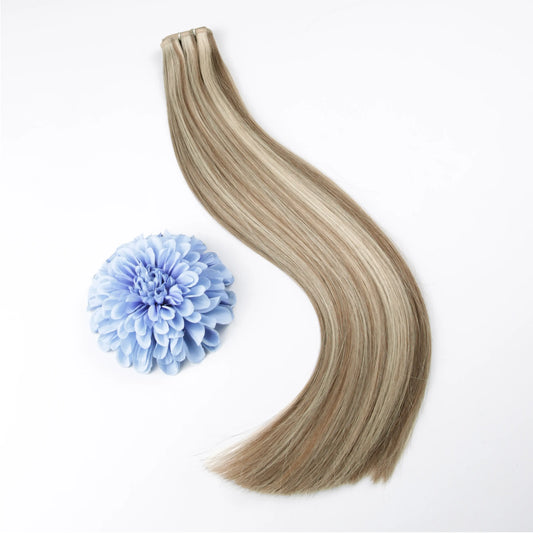 Dirty Blonde (#9/613) Remy Royale Flat Weft Hair Extensions