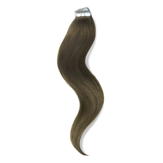 Ash Brown (#9) Tape In Hair Extensions