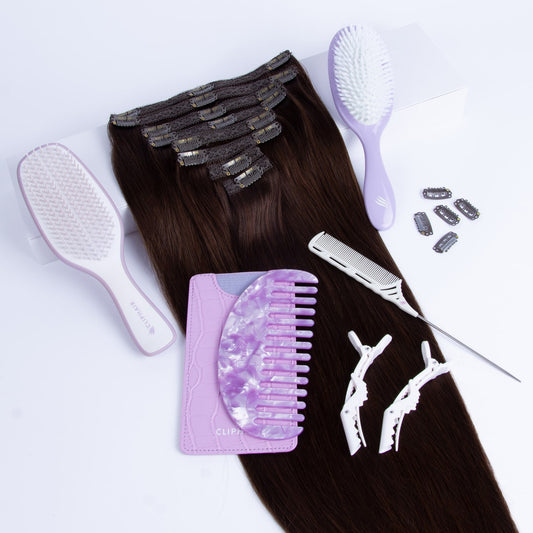 Mix & Match: Double Weft Clip-ins & Accessories