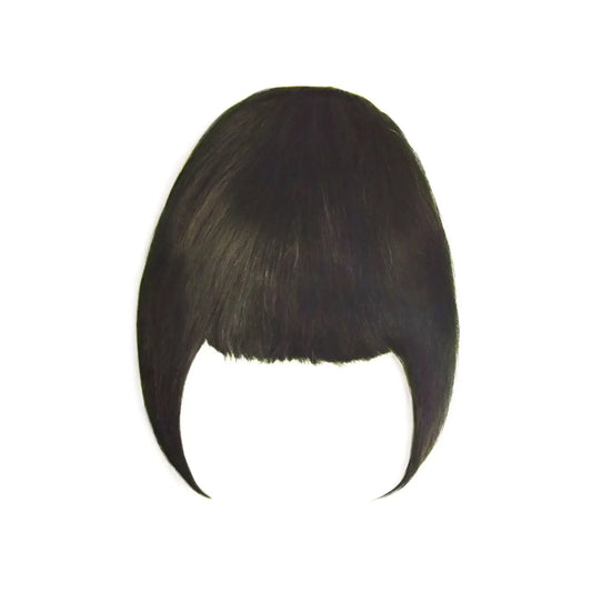 Dark Brown (#3) Clip In Fringe