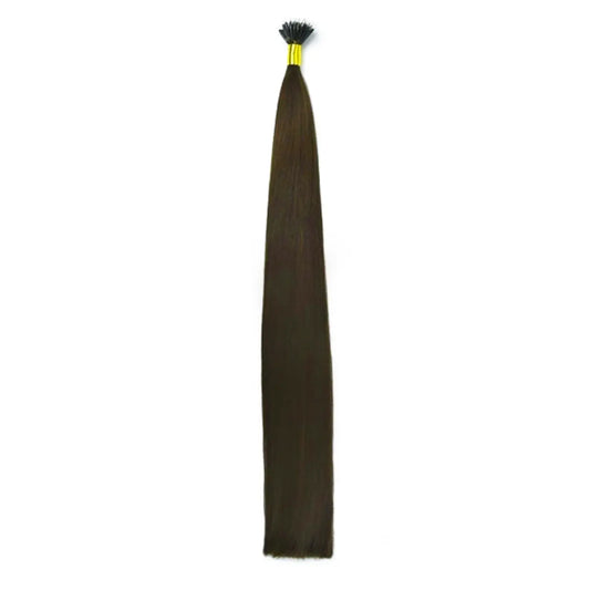 Dark Brown (#3) Nano Ring Hair Extensions