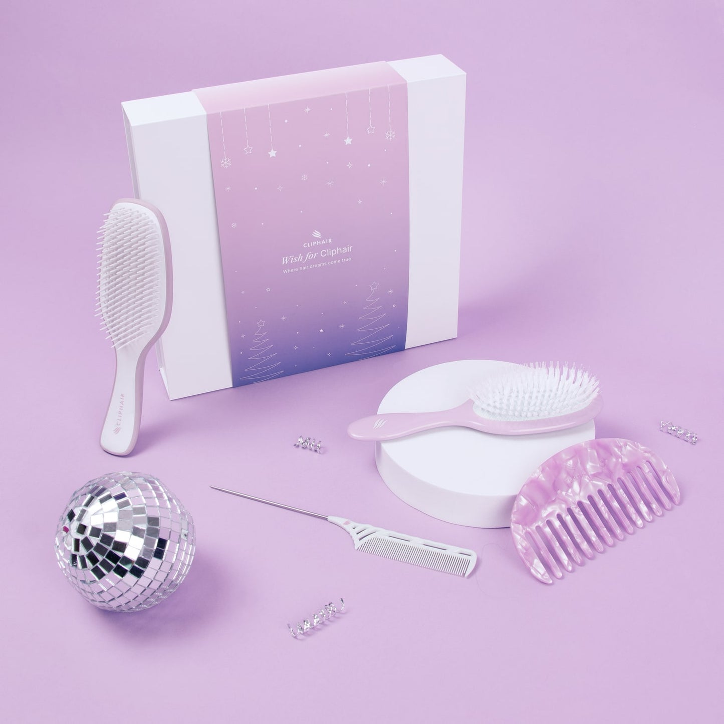 Holiday Hairbrush Gift Set