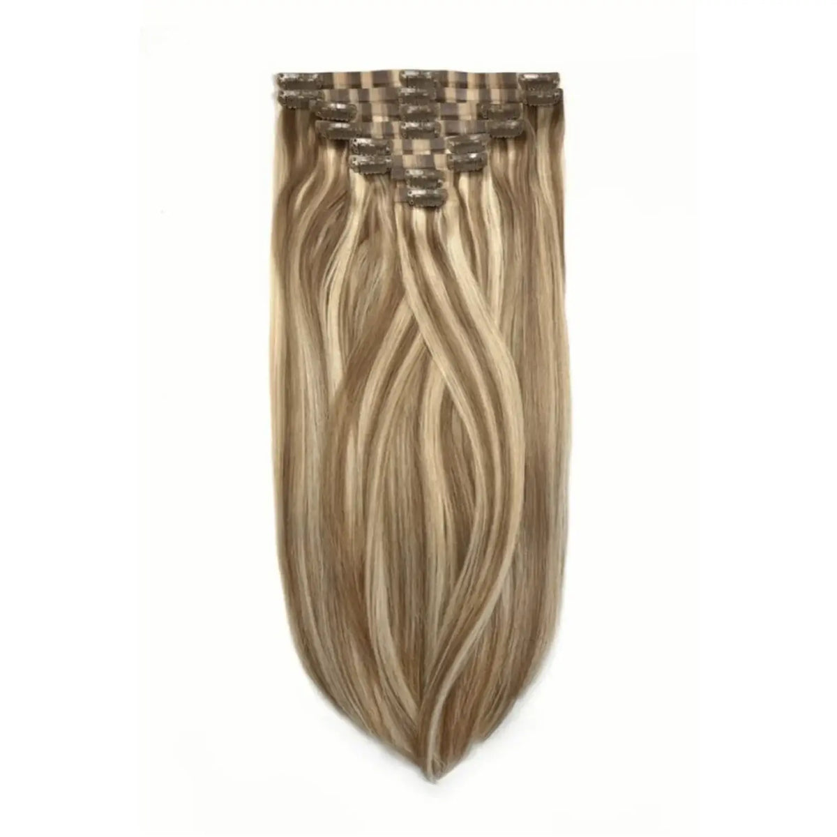 Iced Cappuccino (#14/22) Double Drawn Seamless Clip In Hair Extensions