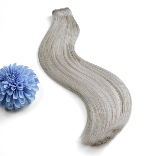 Silver Grey (#SG) Remy Royale Double Drawn Weave Extensions