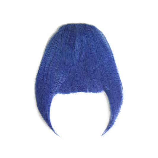 Blue Clip In Fringe