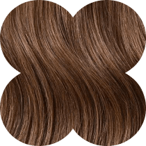 Dark Brown (#3) shade snippet in a flower format