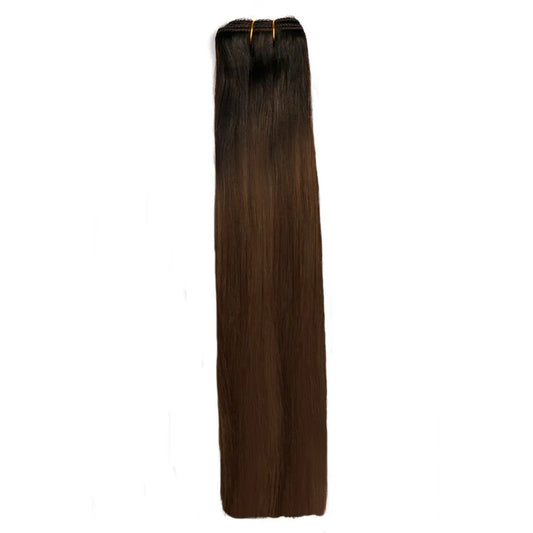 Espresso Melt Balayage Remy Royale Double Drawn Weave Extensions
