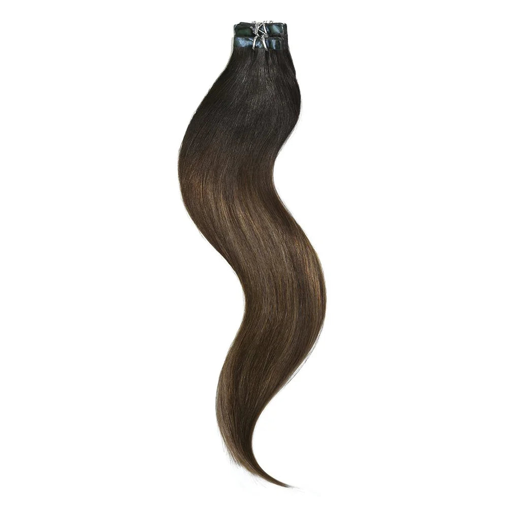 Espresso Melt Balayage Tape In Hair Extensions