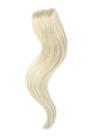 ice blonde quad weft hair extension