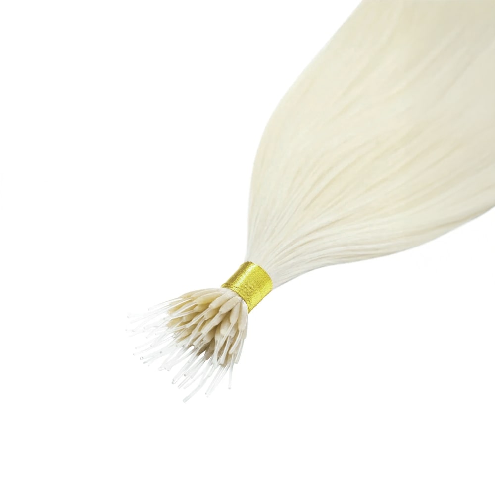 Iceblonde Remy Royale Nano Bond -hiuspidennykset