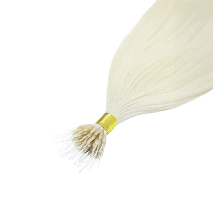 Iceblonde Remy Royale Nano Bond -hiuspidennykset