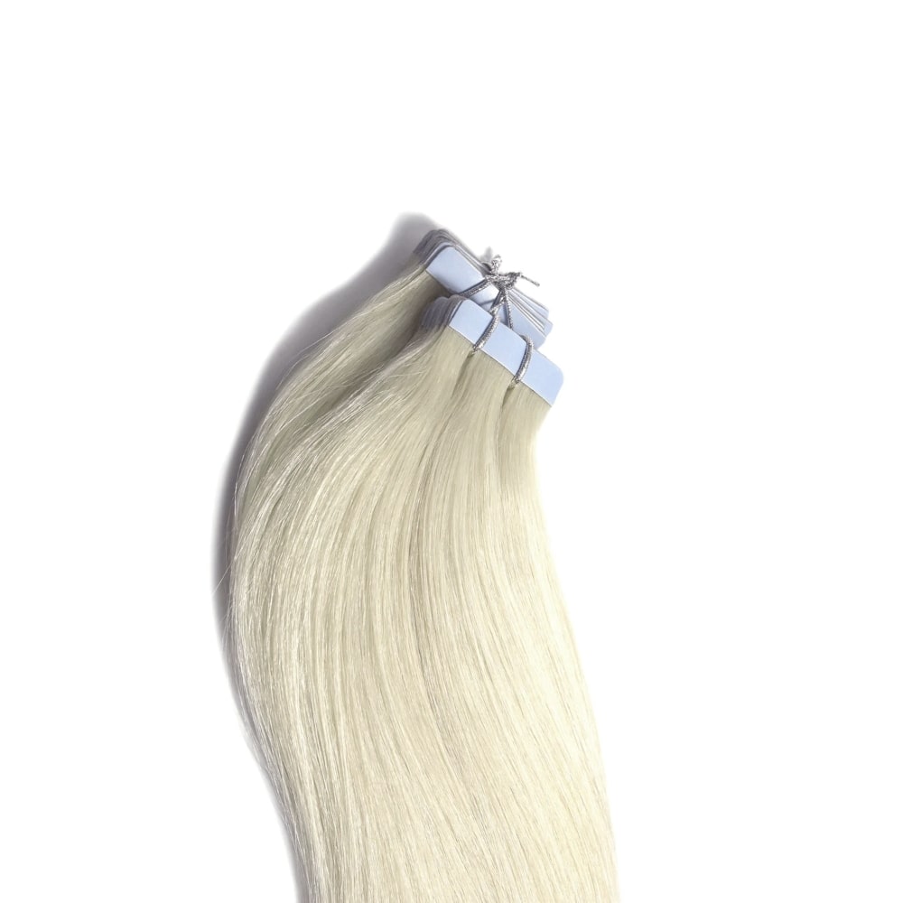 Ice Blonde Tape in Hair Extensions
