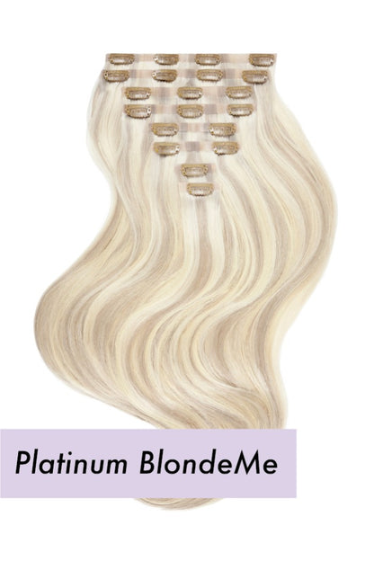 Platinum BlondeMe Ultra-Volume Clip In Full Head Set (240-300G)