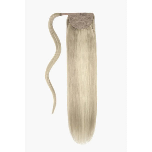 Platinum BlondeMe Straight Up Wrap Around Ponytail Extension