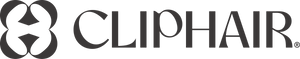 The CLIPHAIR brand logo in dark gray on a solid white background.