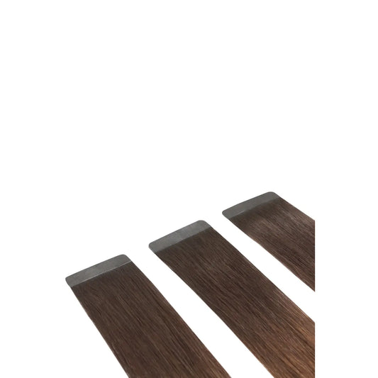 Remy Royale Double Drawn Tape Hair Extensions - Espresso Melt Balayage