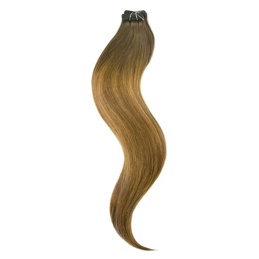 Soft Bronze Balayage Tape In Hair Extensions