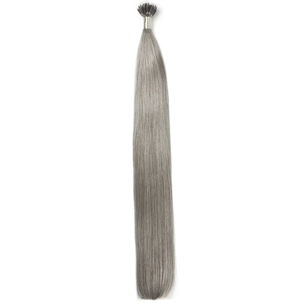 Silver/Grey (#SG) Nano Ring Hair Extensions