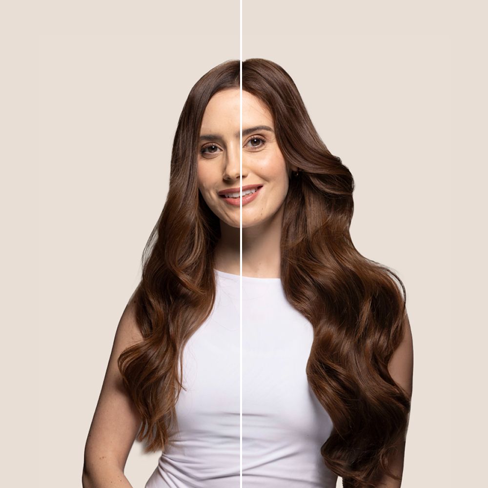 Ultra volume hait extensions before and after