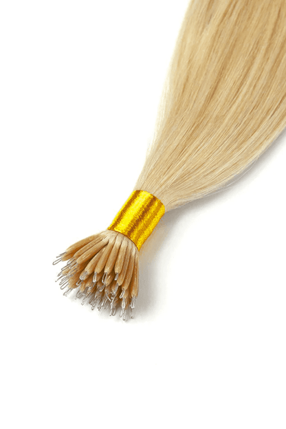 Light Golden Blonde (#16) Nano Hair Extensions 