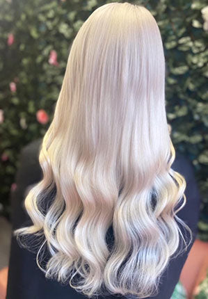 Ice Blonde Tape in Hair Extensions